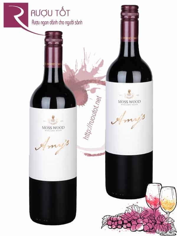 Rượu vang Amy's Moss Wood Cabernet Malbec Merlot Chiết khấu cao