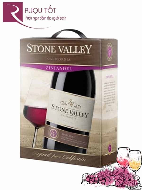 Vang Bịch Mỹ STONE VALLEY Zinfandel Syrah