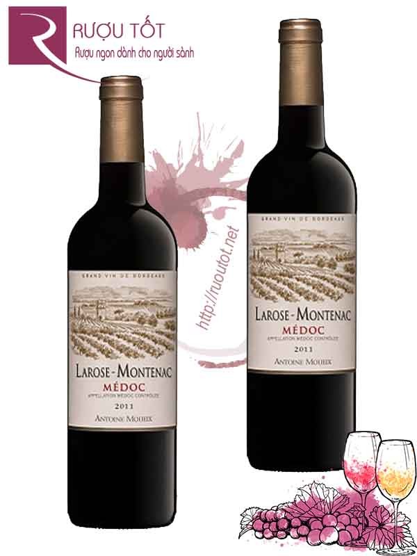 Vang Pháp Larose Montenac Medoc Thượng hạng