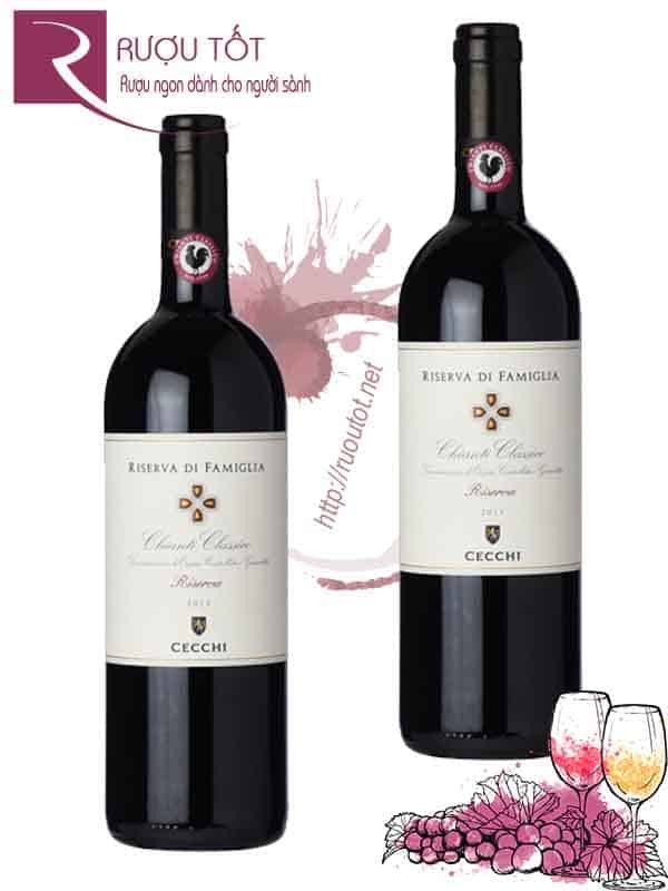 Vang Ý Riserva di Famiglia Chianti Classico Riserva Thượng hạng