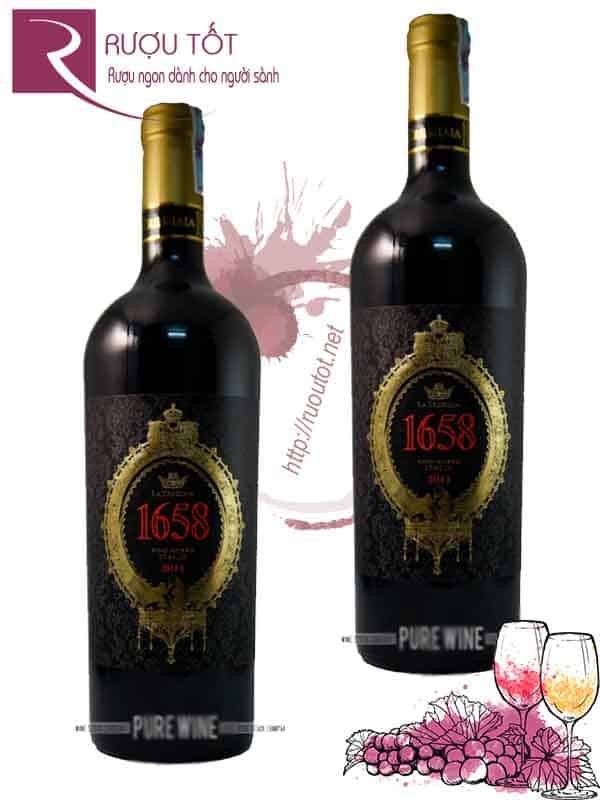 Vang Ý 1658 Vino Rosso Cabernet Sauvignon Cao Cấp