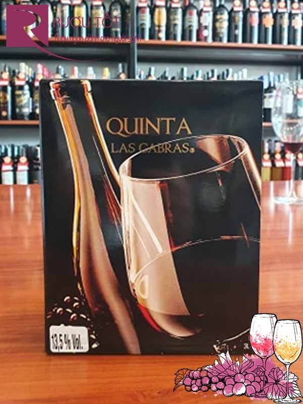 Vang bịch Chile Quinta Las Cabras Cabernet Sauvignon Thượng hạng