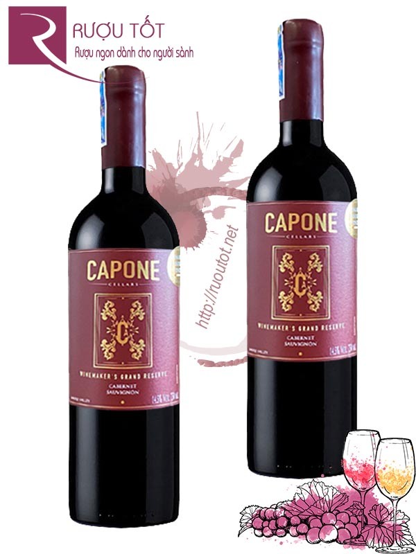 Vang Chile Capone Cabernet Sauvignon Cao cấp