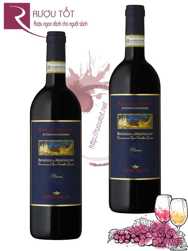 Rượu Vang Ripe Al Convento Frescobaldi Castelgiocondo Brunello Di Montalcino