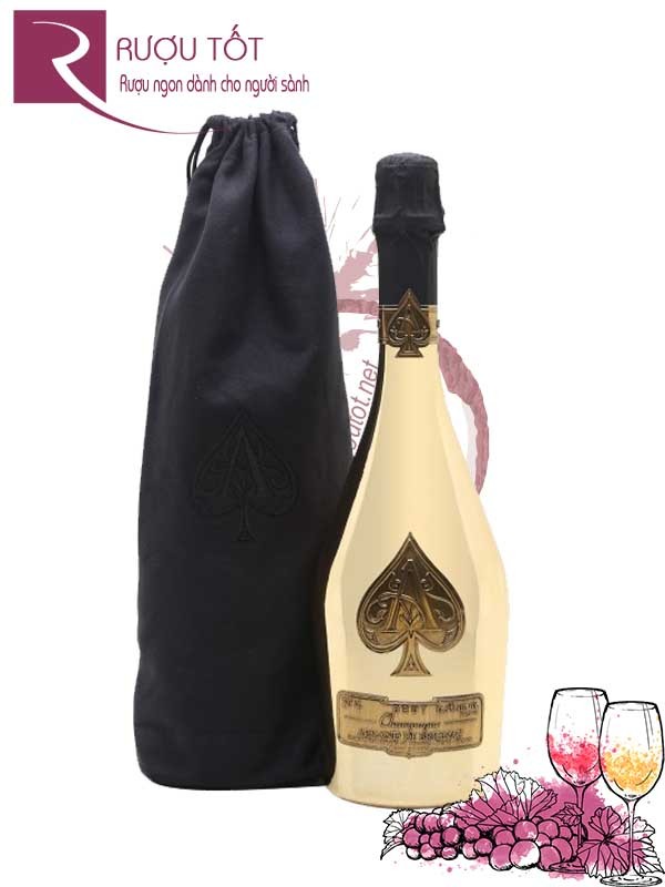 Rượu Champagne Armand de Brignac Brut Gold Brut