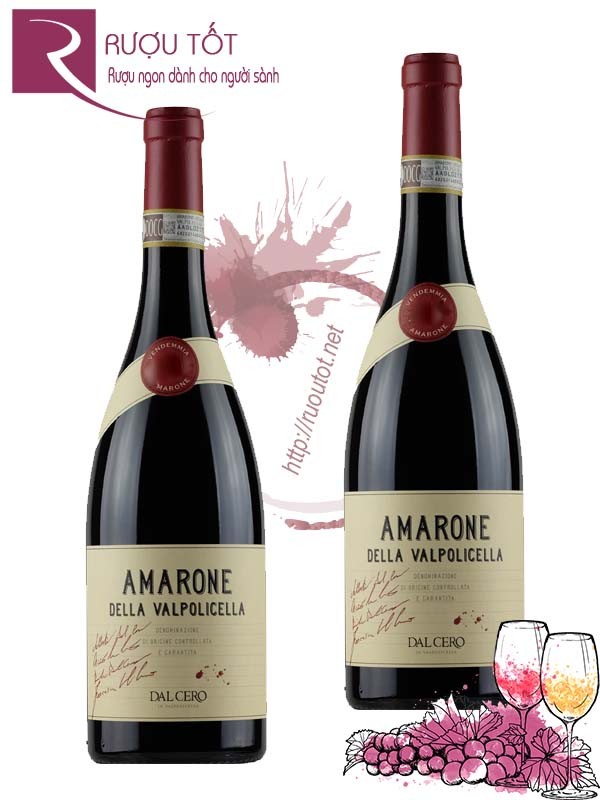 Vang Ý Amarone della Valpolicella Dal Cero DOCG Cao cấp