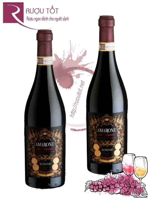 Vang Ý Amarone Della Valpolicella Borsari Thượng hạng