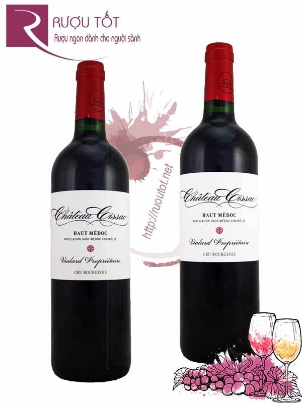 Vang Pháp Chateau Cissac Haut Medoc Cru Bourgeois cao cấp