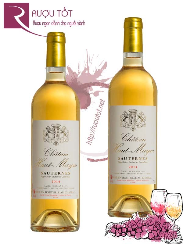 Vang Pháp Chateau Haut Mayne Sauternes Thượng hạng