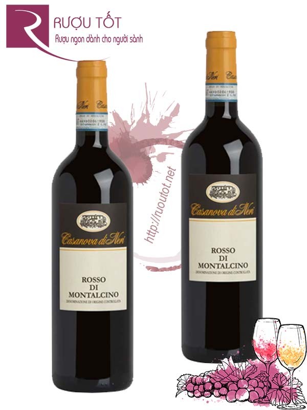 Vang Ý Rosso Di Montalcino Casanova Di Neri Thượng hạng