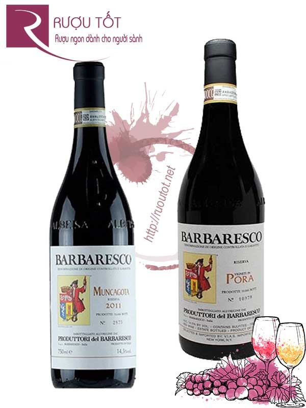 Vang Ý Barbaresco Produttori Del Barbaresco Muncagota/Pora Cao cấp