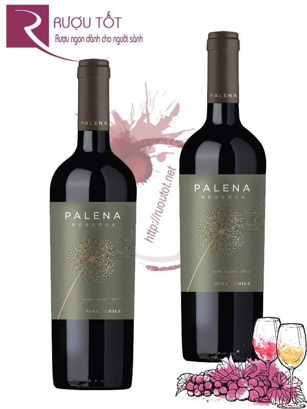 Vang Chile Palena Reserva Cabernet Sauvignon - Camenere  Cao cấp