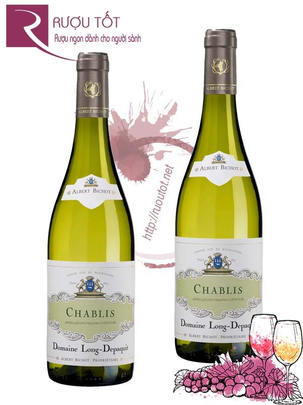 Vang Pháp Chablis Domaine Long Depaquit Thượng hạng