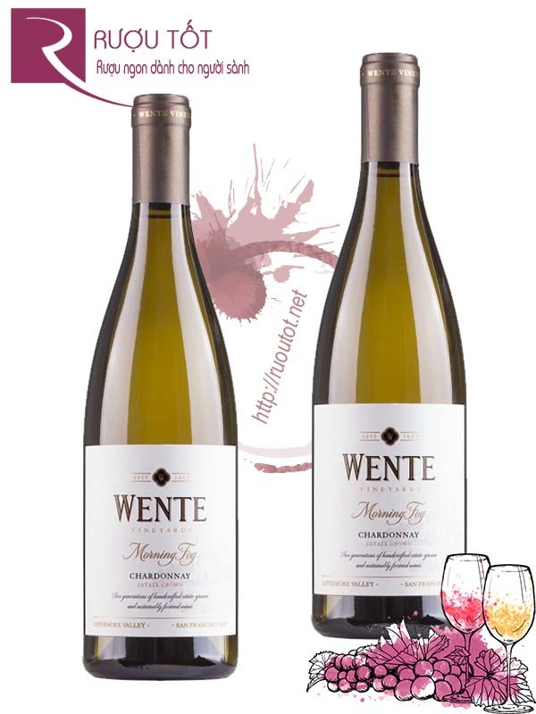 Rượu vang Wente Vineyards Morning Fog Chardonnay