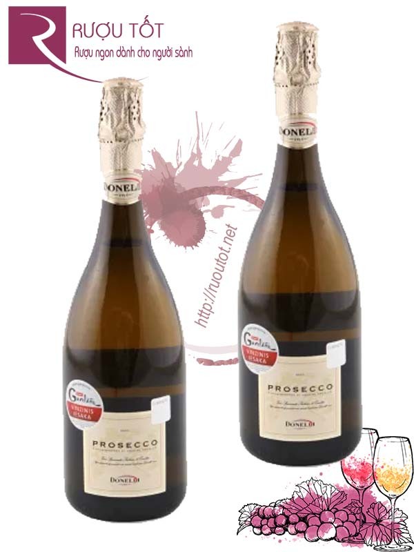 Rượu Prosecco Donelli