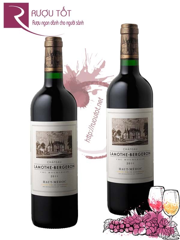 Vang Pháp Chateau Lamothe Bergeron Haut Medoc Cao cấp