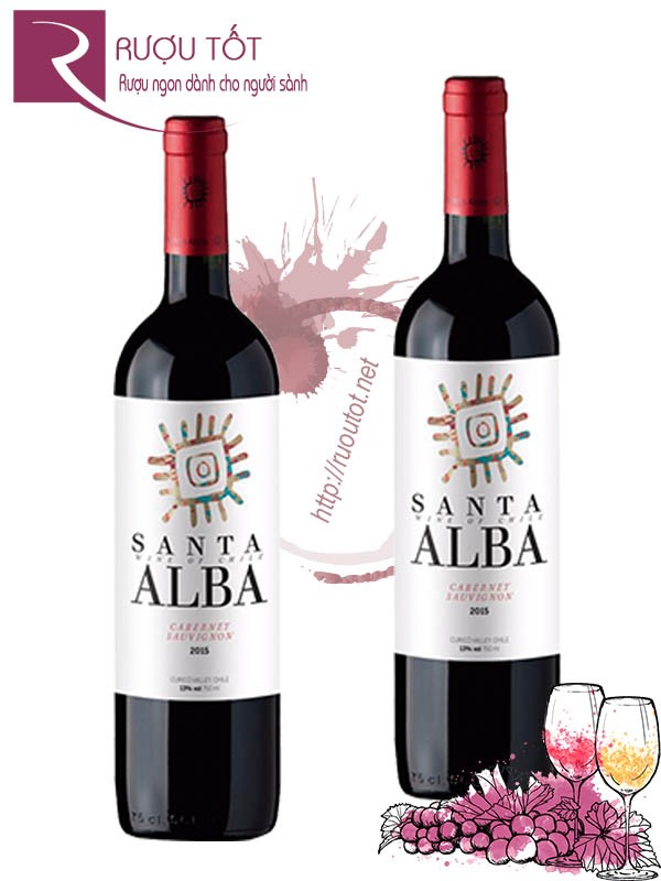 Vang Chile Santa Alba Cabernet Sauvignon Cao cấp