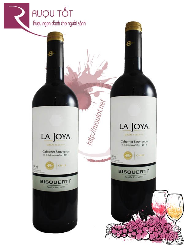 Vang Chile La Joya Gran Reserva Cabernet Sauvignon Bisquertt Cao cấp