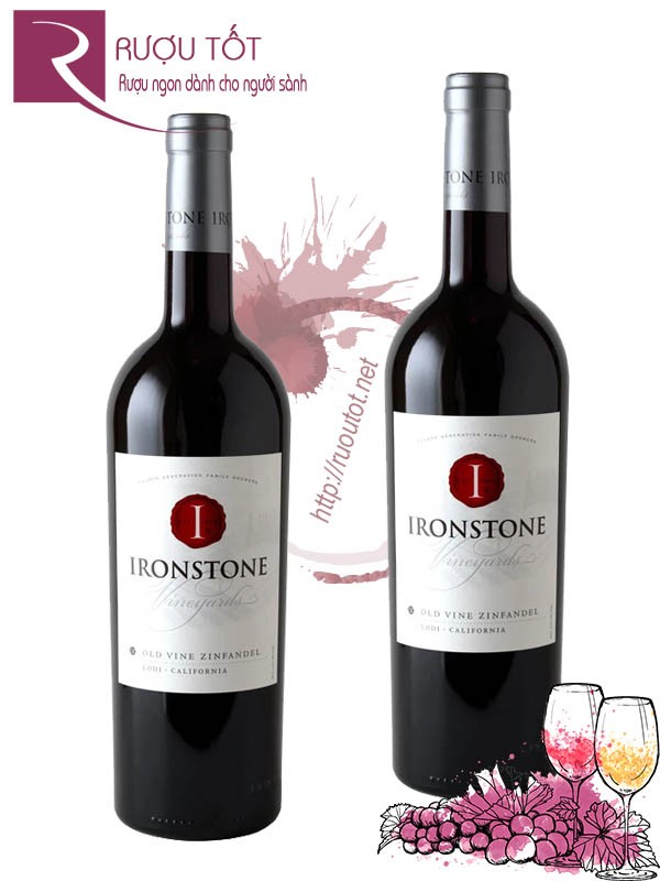 Rượu Vang Ironstone Old Vine Zinfandel Thượng hạng