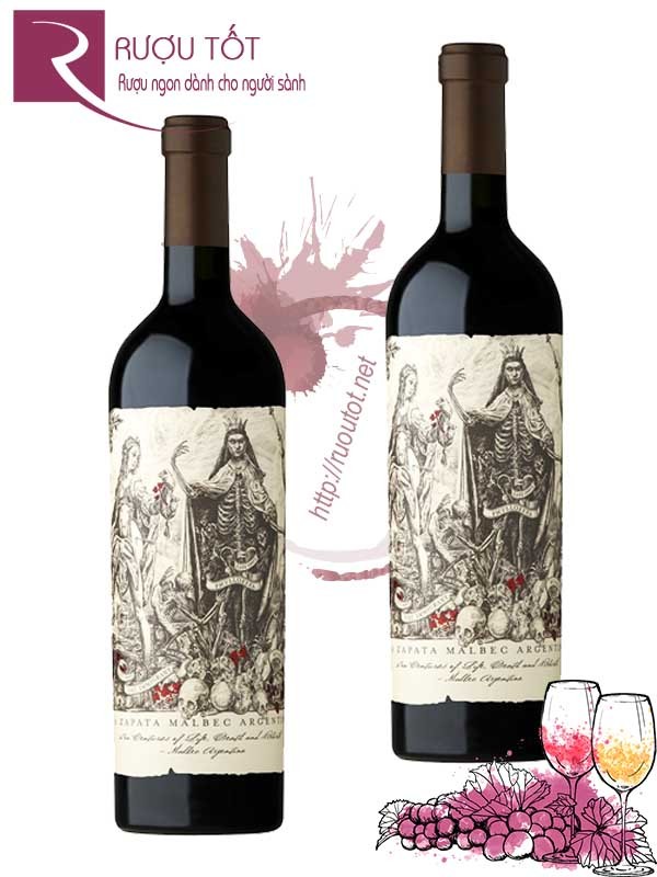 Vang Ý Catena Zapata Malbec Argentino Mendoza