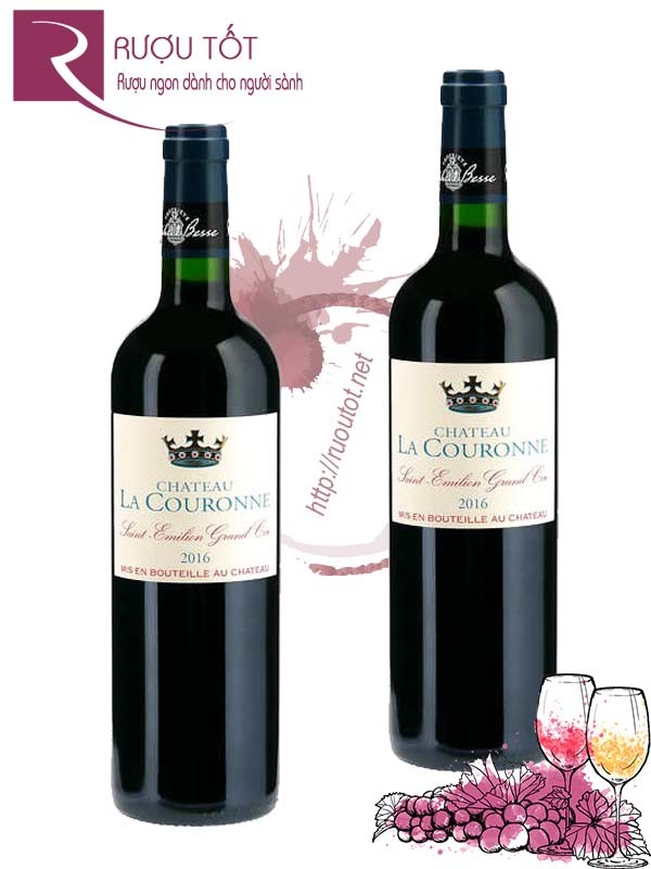 Vang Pháp Chateau La Couronne Saint Emilion Grand Cru Cao cấp