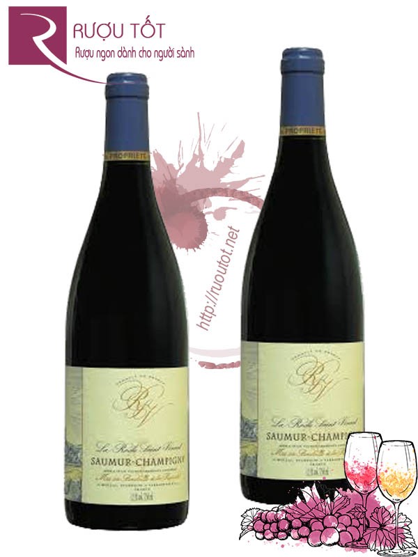 Vang Pháp Saumur Champigny La Roche Saint Vincent Cao cấp