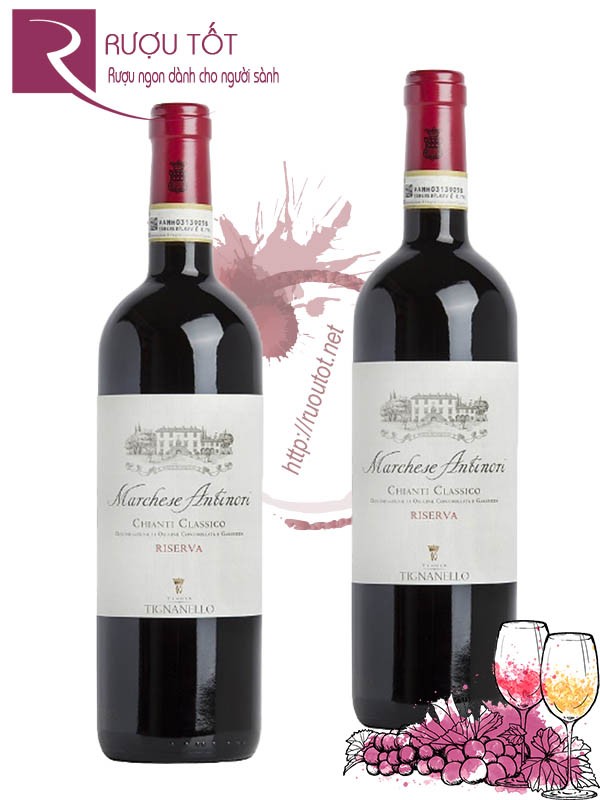 Vang Ý Marchese Antinori Chianti Classico Riserva Tignanello Tenuta