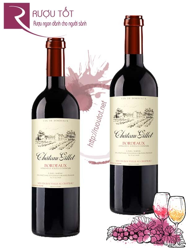 Vang Pháp Chateau Gillet Red Hảo hạng