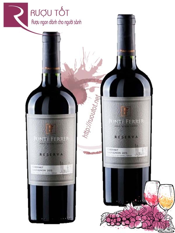 Vang Chile Punti Ferrer Reserva Cabernet Sauvignon Cao Cấp