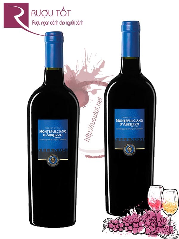 Vang Ý Velenosi Montepulciano d’Abruzzo