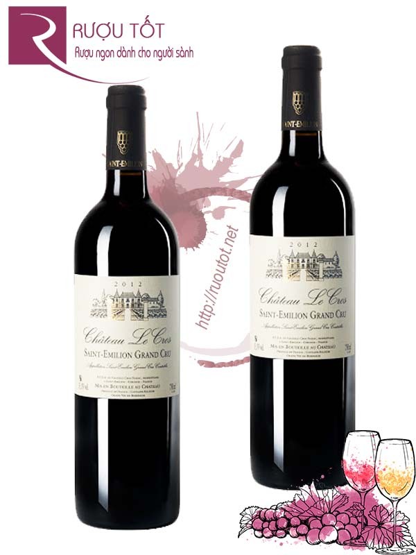 Vang Pháp Château Le Cros Thượng hạng