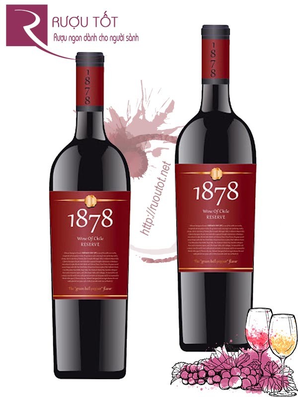 Vang Chile 1878 Cabernet Sauvignon Cao cấp