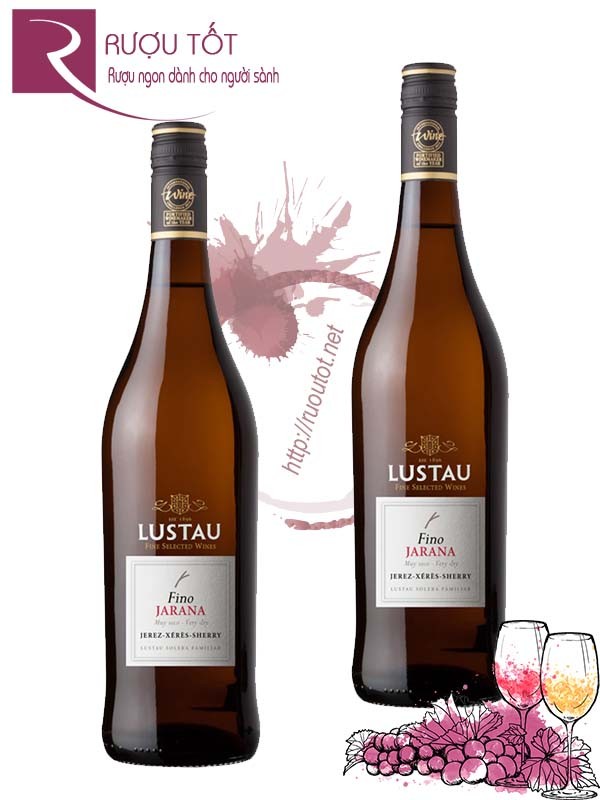 Rượu Sherry Jarana Lustau Fino