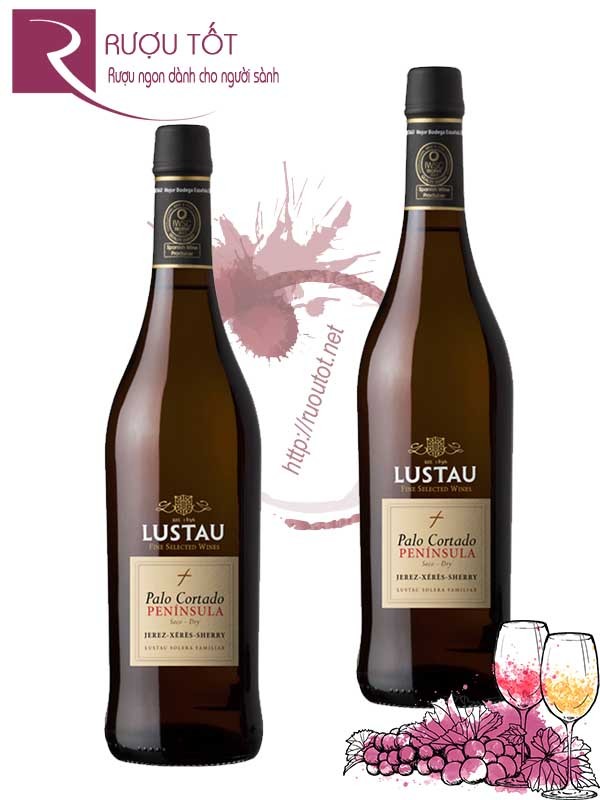 Rượu vang Lustau Palo Cortado Peninsula Sherry Thượng hạng