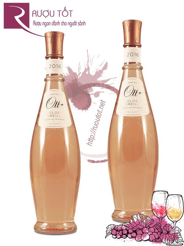 Vang Pháp Domaines Ott Chateau Romassan Cuvee Rose