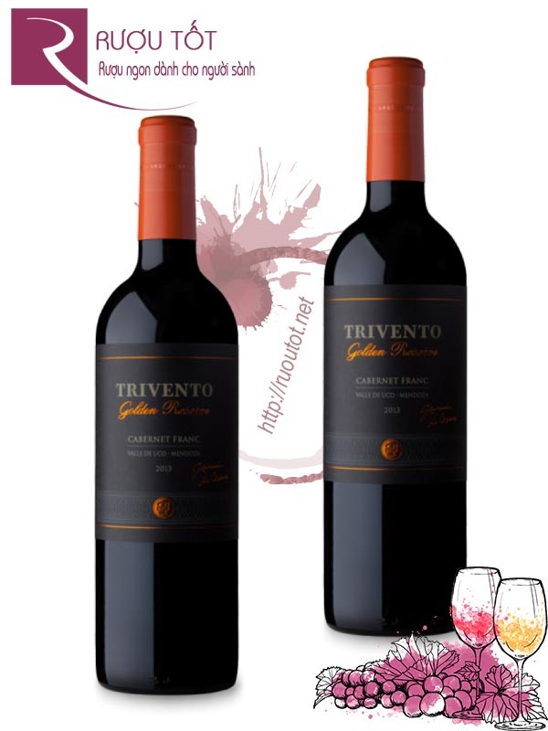 Rượu vang Trivento Golden Reserve Cabernet Franc Hảo hạng