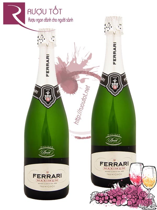 Vang Nổ Ý Ferrari Maximum Brut Trento DOC