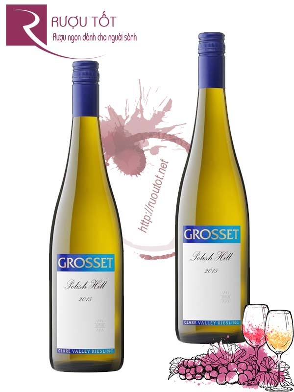 Rượu vang Grosset Polish Hill Clare Valley Riesling Thượng hạng