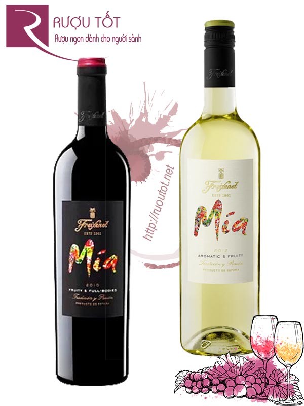 Rượu vang Mia Freixenet White - Red