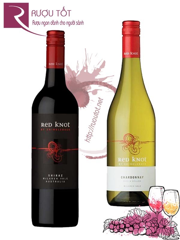 Rượu vang Red Knot Chardonnay Syrah McLaren Vale Cao cấp