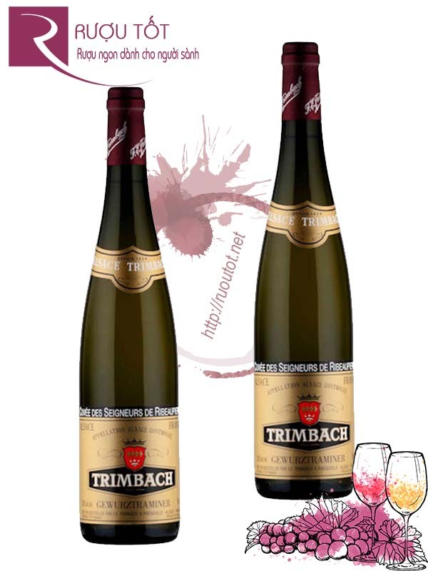 Vang Pháp Trimbach Gewurztraminer Cuvee des Seigneurs de Ribeaupierre