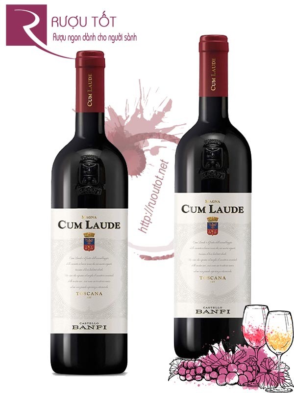 Vang Ý Cum Laude Bolgheri Castello Banfi