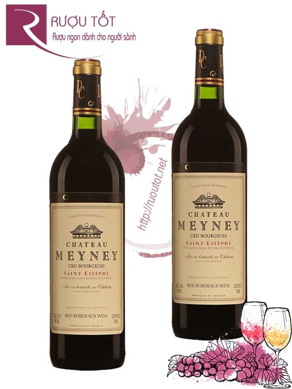 Rượu Vang Chateau Meyney Saint Estephe Cru Bourgeois Cao cấp