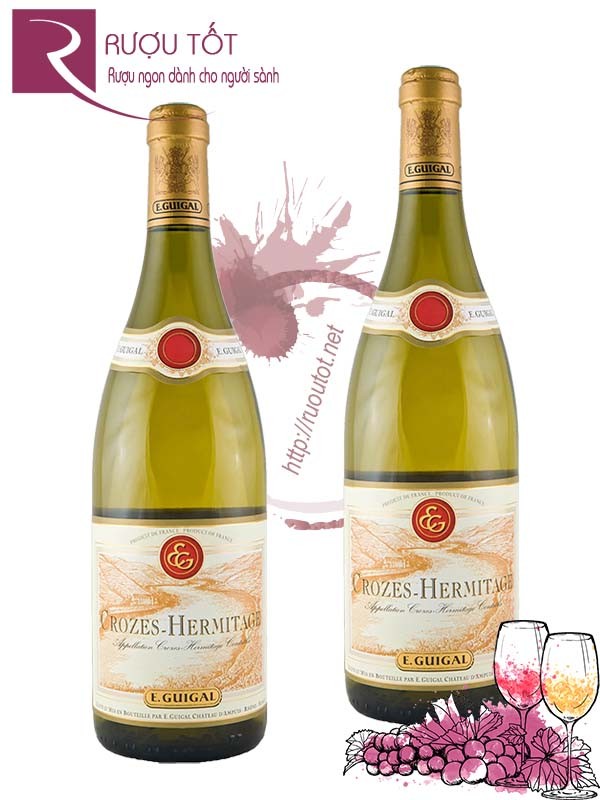 Vang Pháp Crozes Hermitage Guigal White