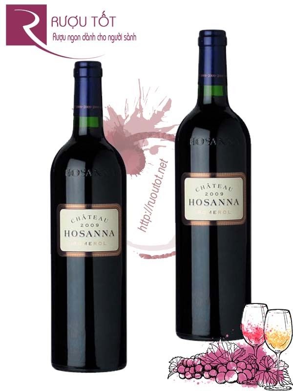 Vang Pháp Chateau Hosanna Pomerol Thượng hạng