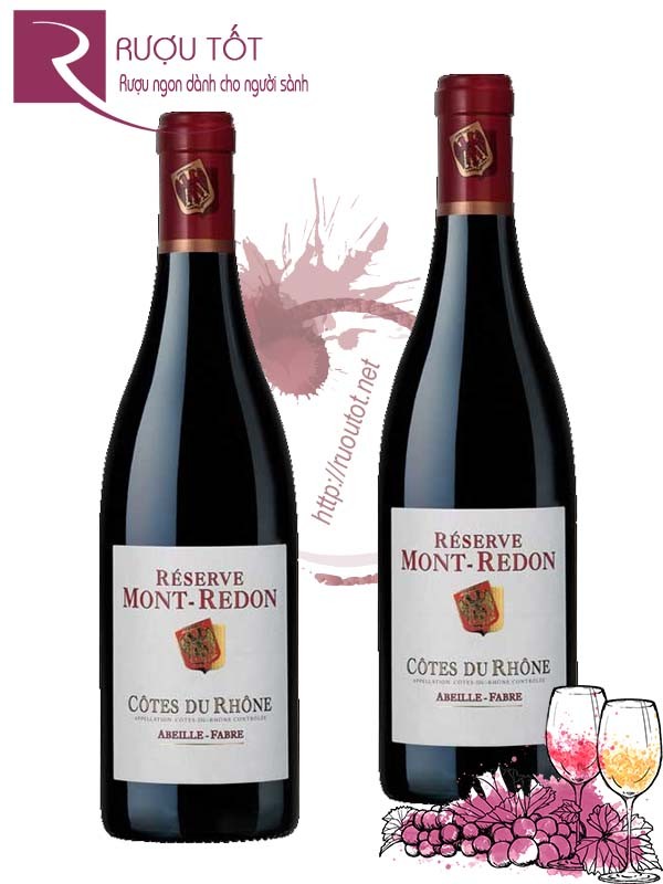 Vang Pháp Mont Redon Reserve Cotes du Rhone