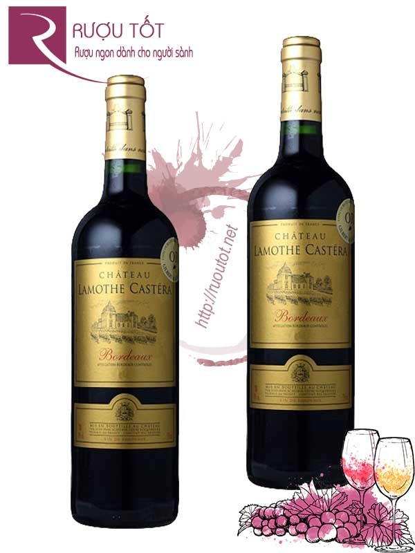 Rượu Vang Chateau Lamothe Castera Bordeaux