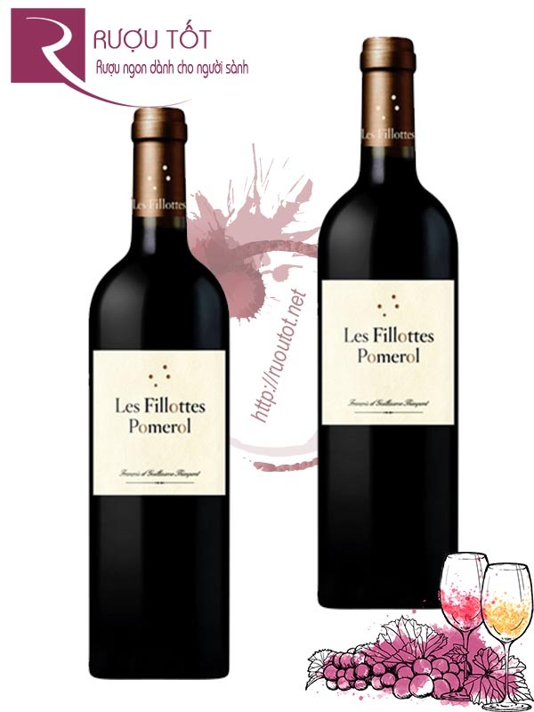 Vang Pháp Les Fillottes Pomerol Thượng hạng