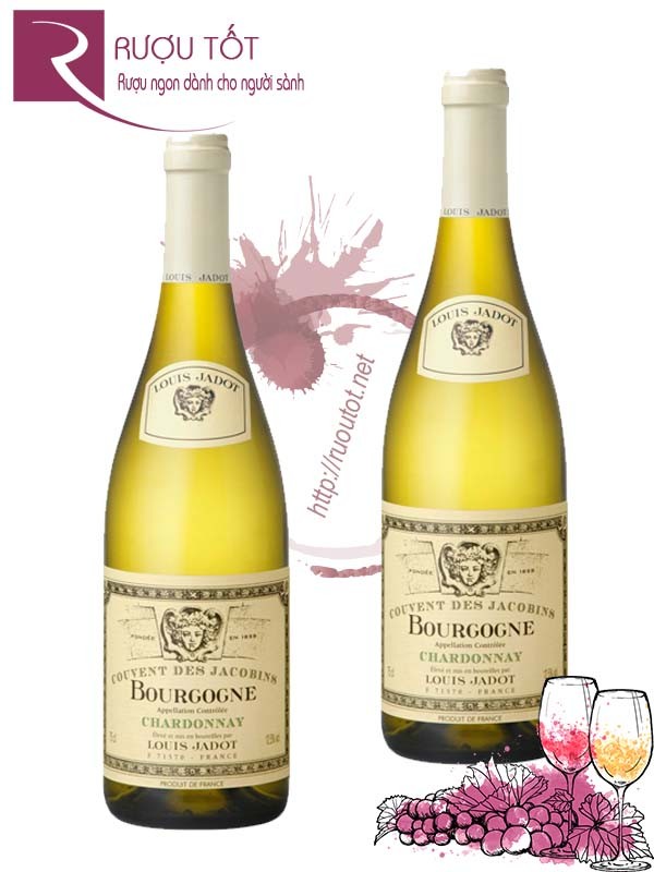 Vang Pháp Couvent des Jacobins Chardonnay Bourgogne