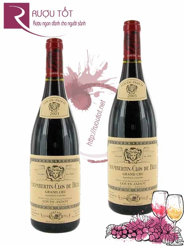 Vang Pháp Chambertin Clos de Beze Grand Cru Louis Jadot Cao cấp